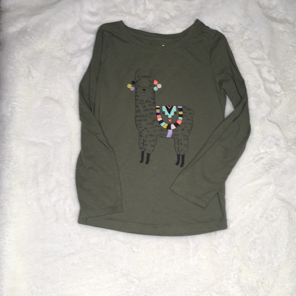 Girls Cat and Jack printed long sleeve t-shirt